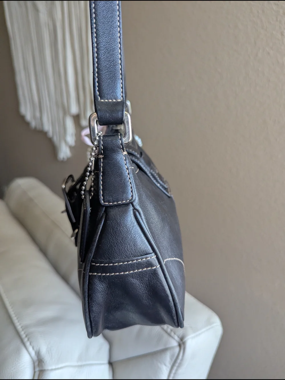 vintage Y2K-era Coach Soho Buckle Small Shoulder Bag